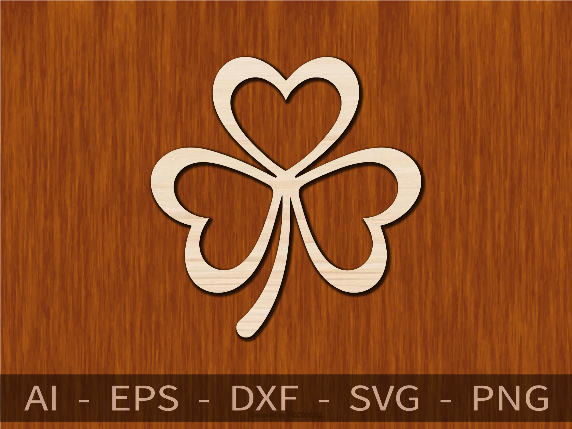 [Laser cut and engrave] Clover - Laser Cutting Design Bundle