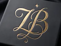 [Laser cut and engrave] 25 ZB Wedding Monogram Logo Bundle