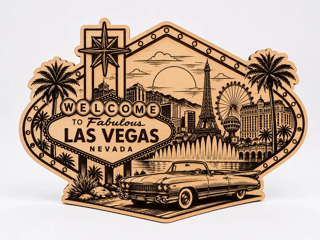 Vegas Scenic Cut and Engrave