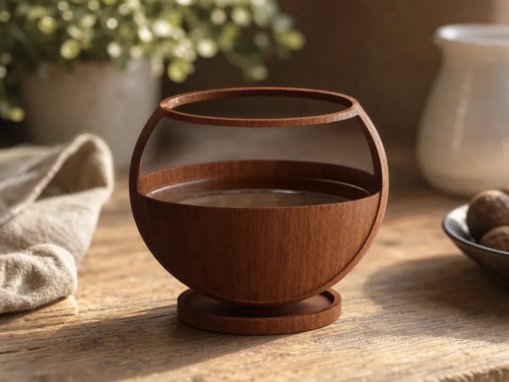 [Laser cut and engrave] Fish Bowl - Laser Cutting Design
