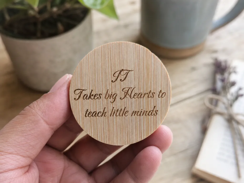 Teacher appreciation gift Bottle opener/fridge magnet