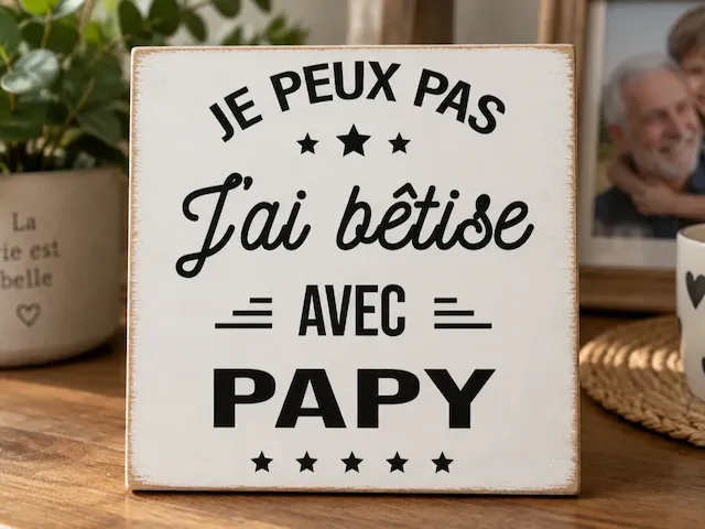 porte clé fête des papy