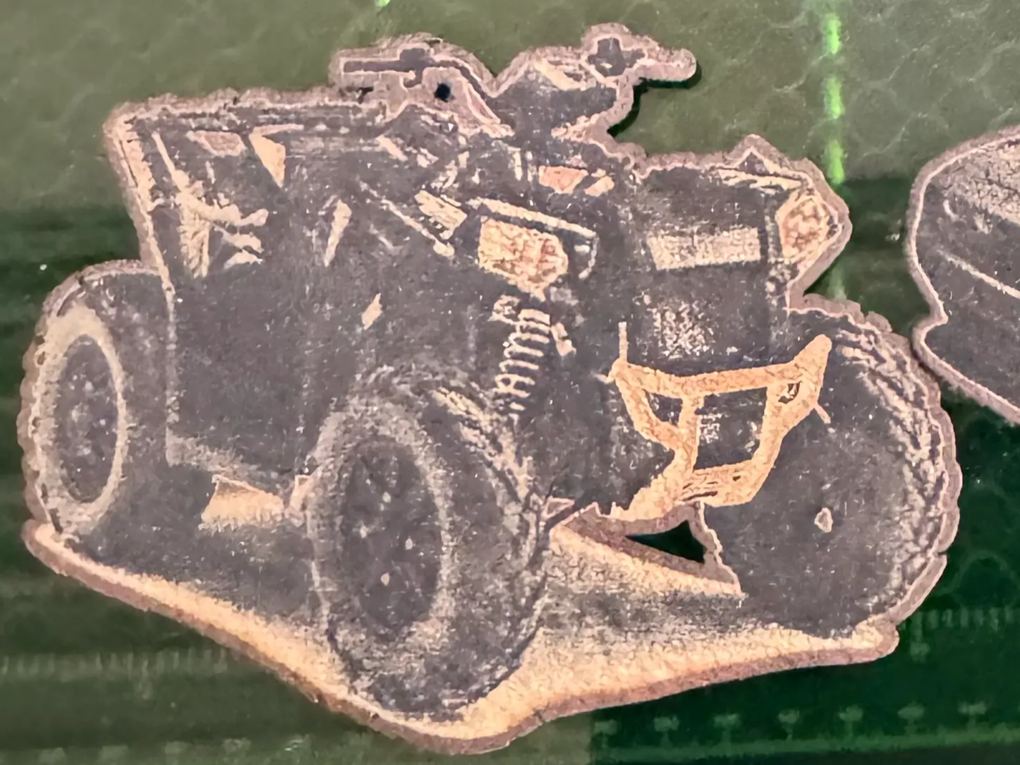 All-Terrain Vehicle ATV Silhouette Cutout