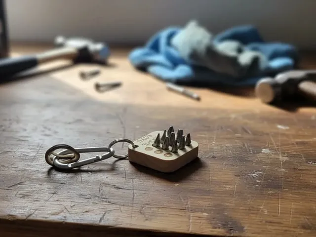 Porte-clés avec embouts de tournevis pour bricoleur