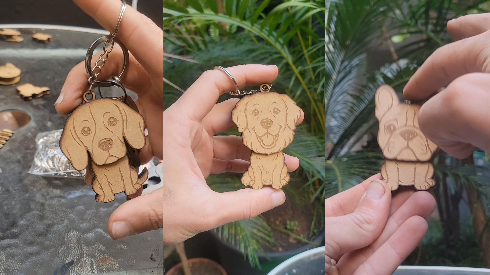 Dog Fidget Keychains