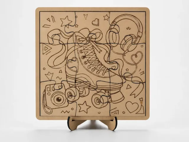 Rollerskate puzzle