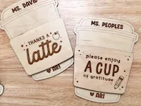 [Laser cut and engrave,Blade cut] Teacher Appreciation Gift Card Holder