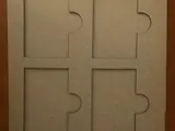 [Laser cut and engrave] Marco de fotos múltiple con diseño de piezas de rompecabezas
