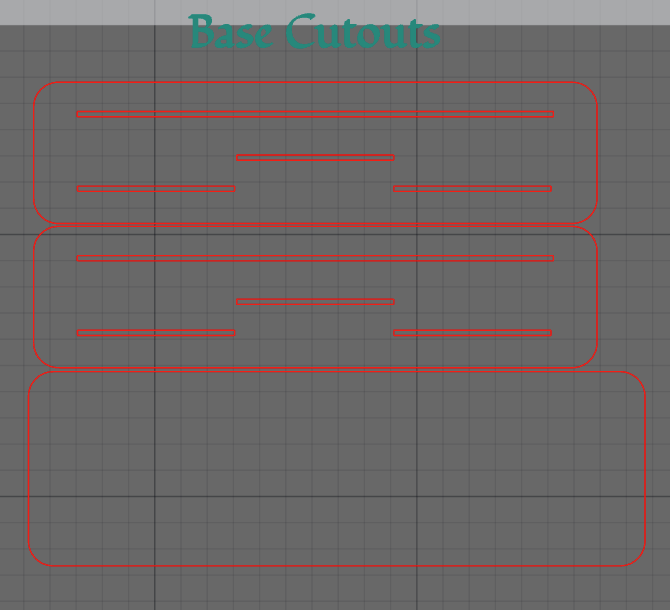 Présentoir d’anniversaire (interchangeable) instruction: step 1 - Découpes de base et de dossier, assembler