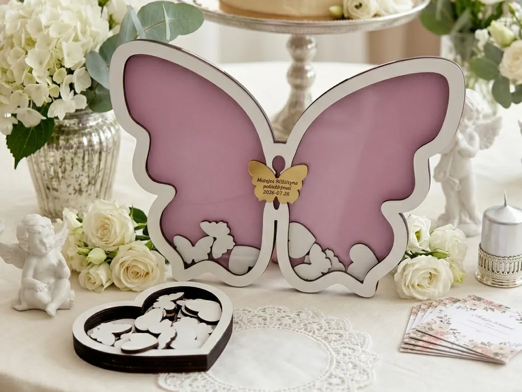 Butterfly Guest Book SVG