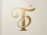 [Laser cut and engrave] 6 Elegant Letter T Monogram Logos