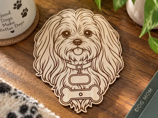 Maltese Leash hanger