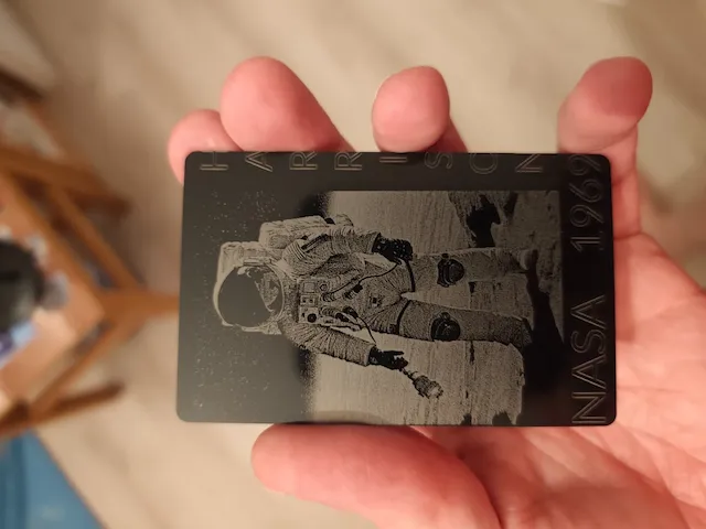 une carte de visite