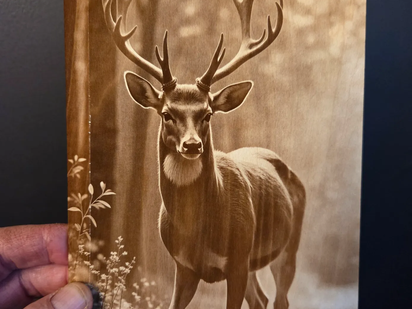 Stag in Forest