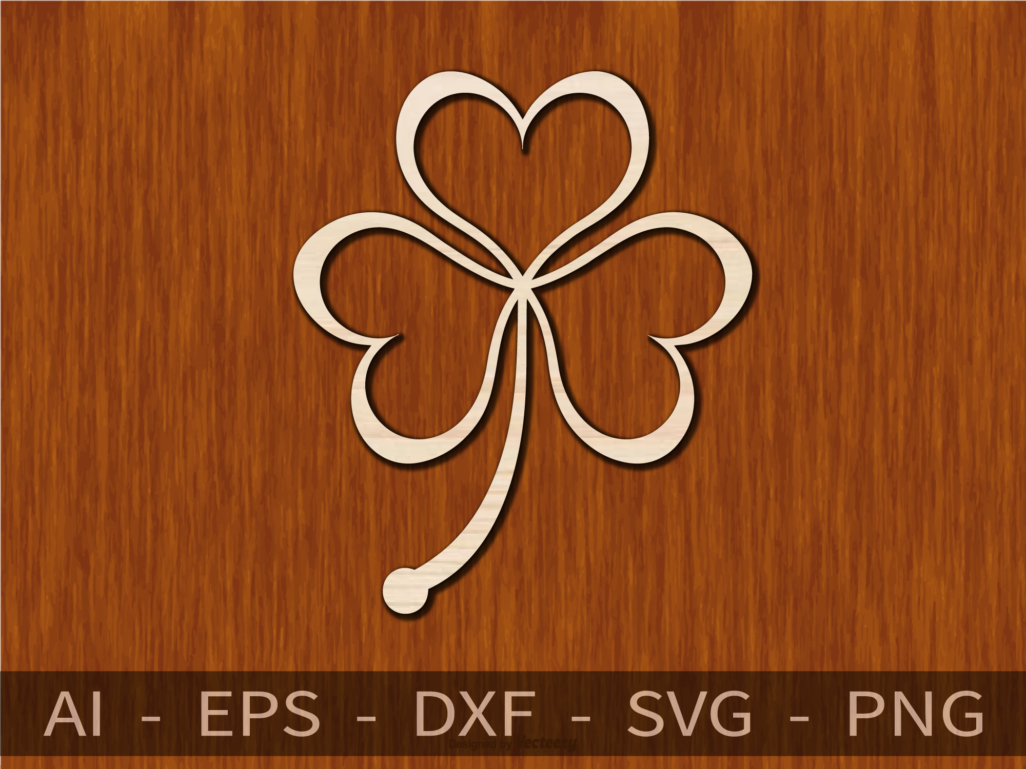 [Laser cut and engrave] Clover - Laser Cutting Design Bundle