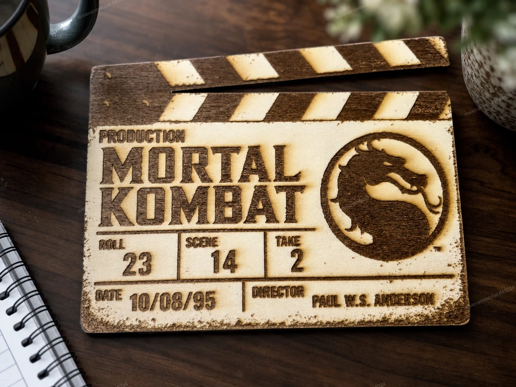 Mortal Kombat Movie Clapperboard Prop