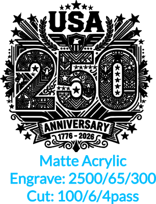 F2 UV - MATTE Black Acrylic 250 a.xs
