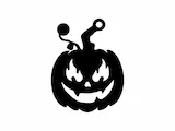 [Laser cut and engrave,Other] Jack-o'-lantern pumpkin keychain set