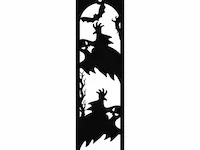 [Laser cut and engrave,Other] Halloween Ghost Themed Wooden Bookmarks with Hanging Charms