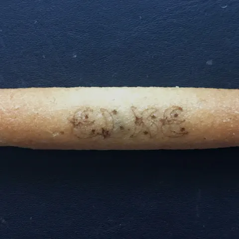 Gebackener Weizenmehlstab