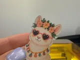 [Laser cut and engrave,Foil transfer,Inkjet printing] STICKERS ANIMALES