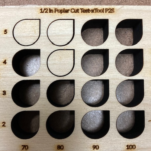 1/2" Poplar solid wood