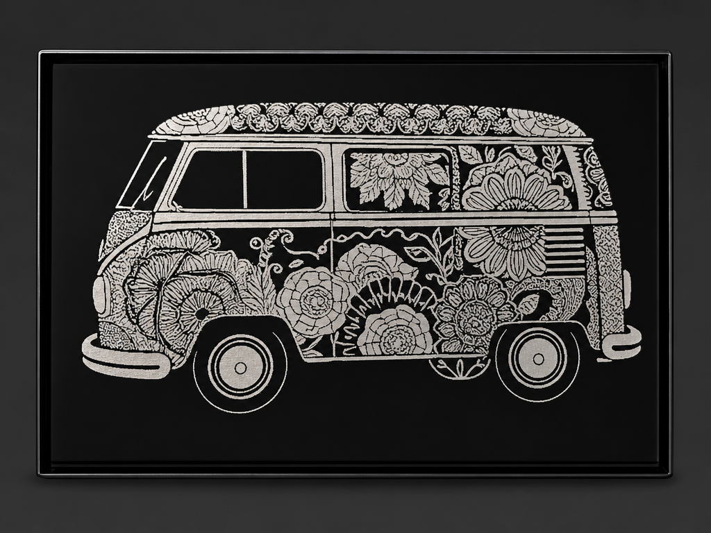 1960+VW Hippy camper van