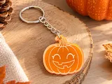 [Laser cut and engrave] Porte-clés citrouille souriante pour l'automne