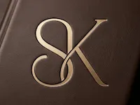 [Laser cut and engrave] 54 Elegant SK Monogram Logo Bundle