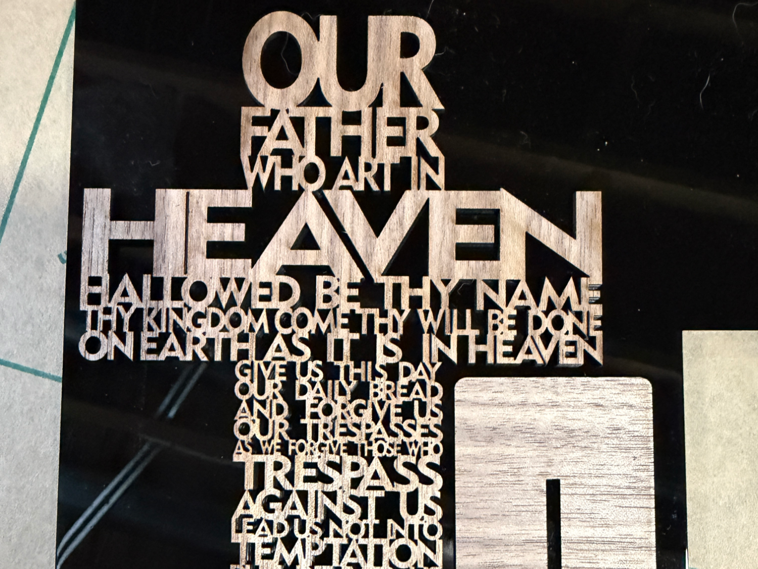 lords prayer stand up