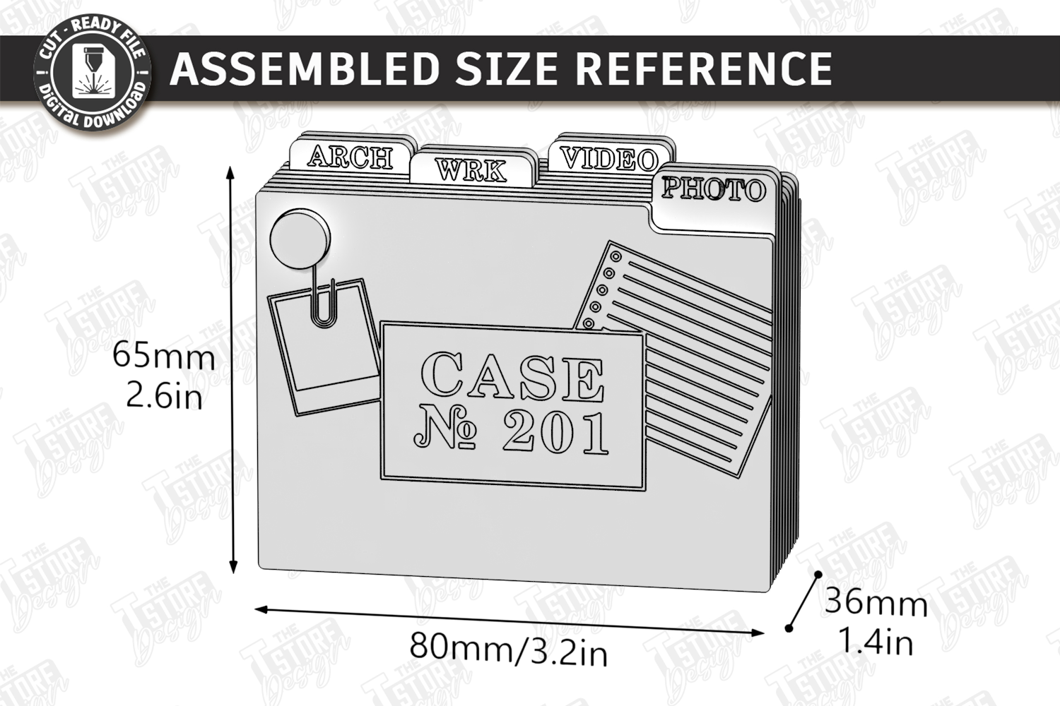 [Laser cut and engrave] Wooden SD Card and Memory Storage Organizer Cases Laser Cut Bundle. SD Card Case. Storage Box