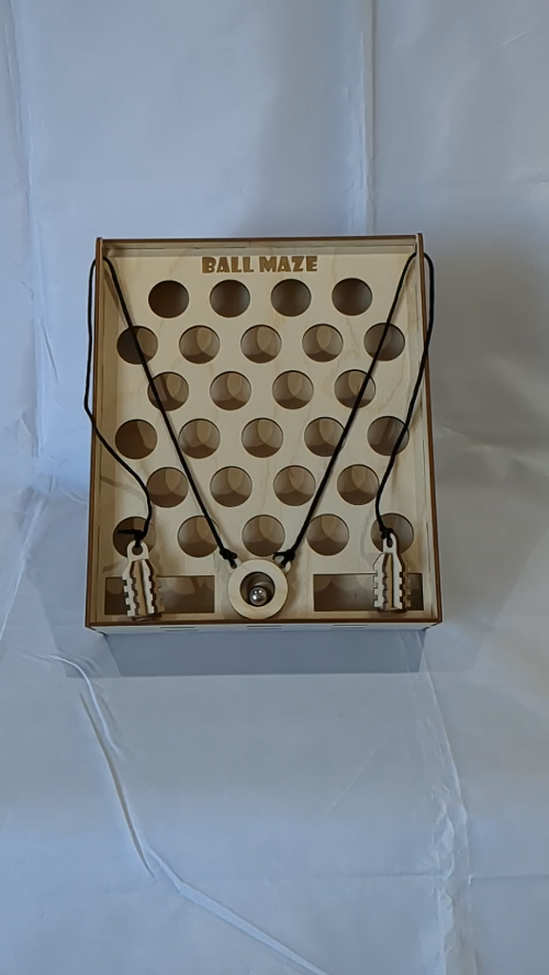 [Laser cut and engrave] Board Game Maze Ball Laser Cut Template, Gift Set Games, Laser Cutting Design