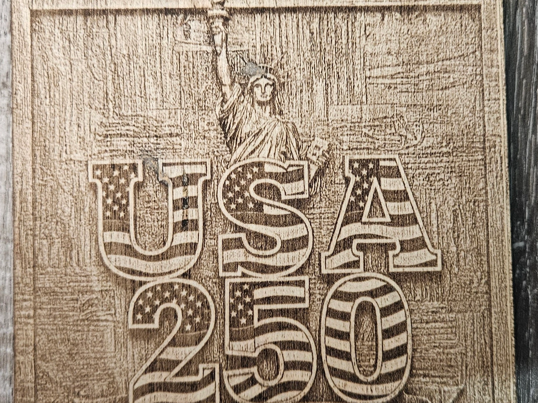 USA 250 Statue of Liberty Coaster