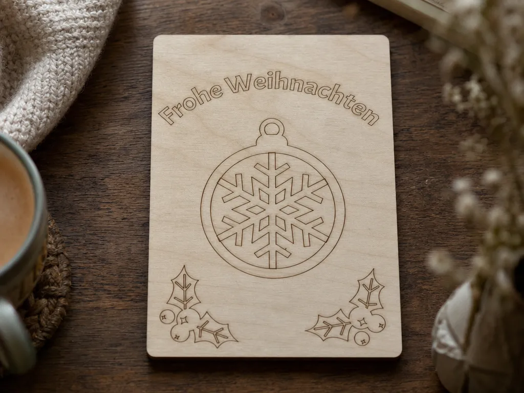 Postkarte Weihnachten Motiv 2