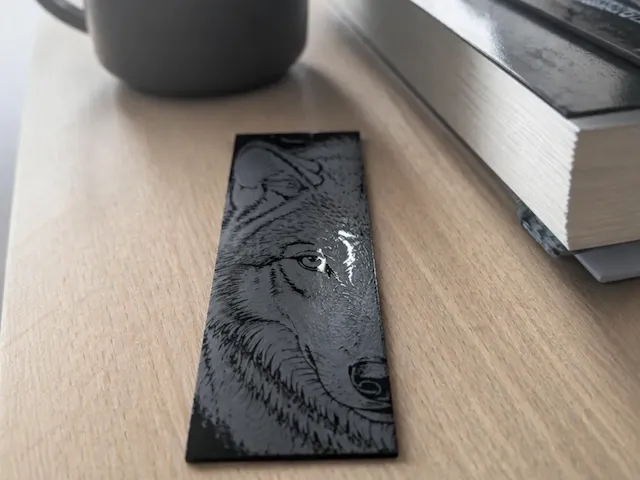 marque page loup