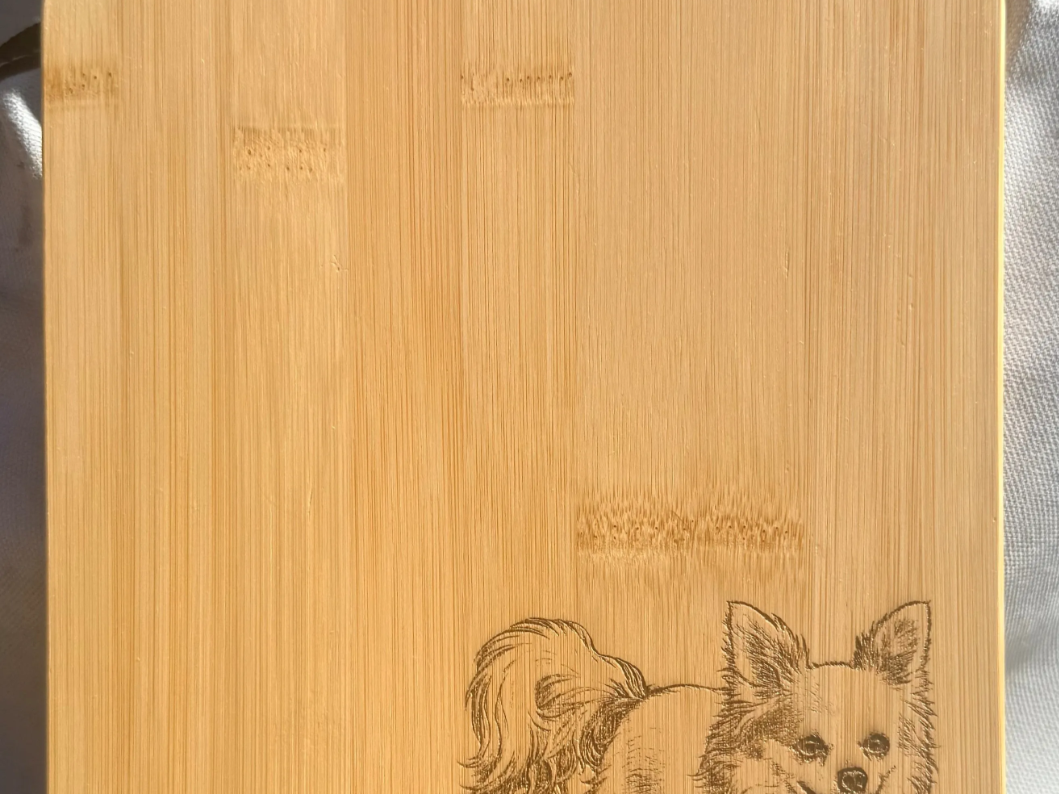 First Bamboo cutting board