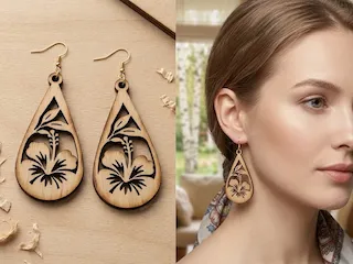 Laser Cut Earring Files