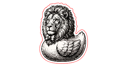 lion rubber duck.xs