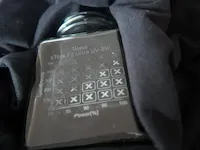 [Laser cut and engrave] Glass ink bottle with speed and power test grid