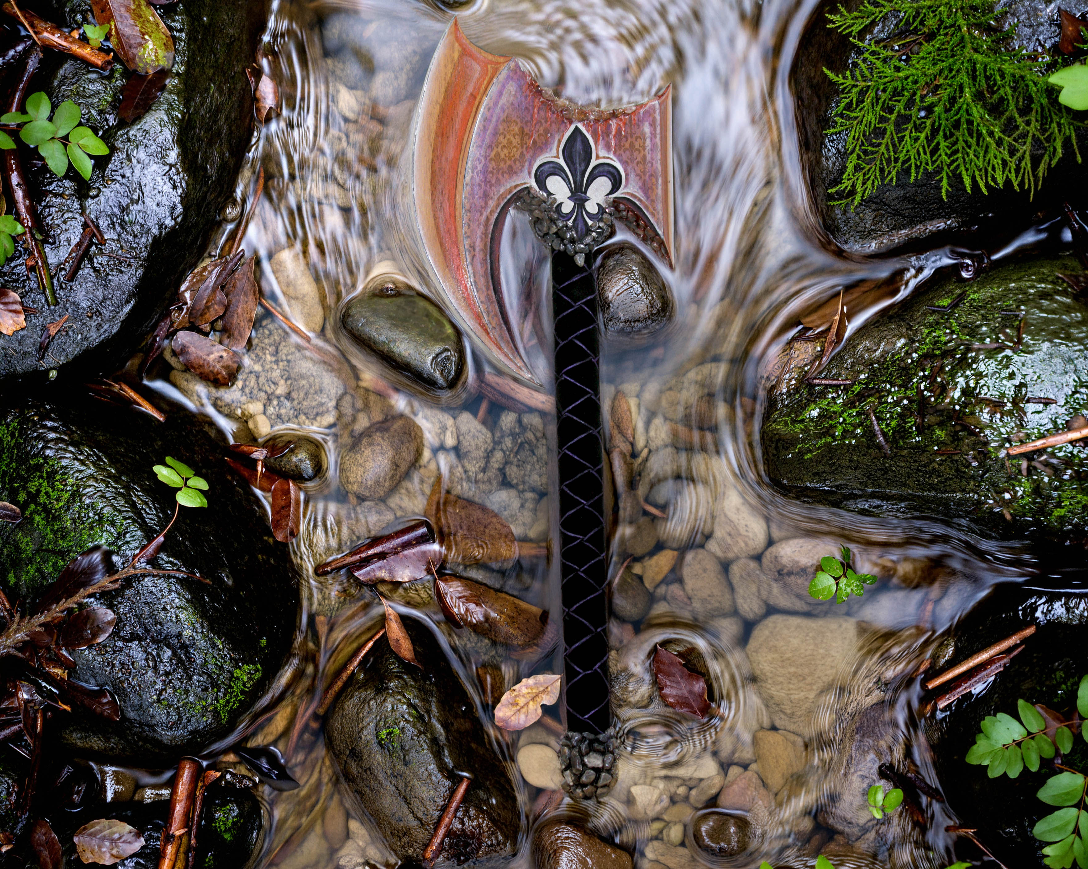 [Laser cut and engrave] Cosplay Fantasy DIY Axe of Inner Strength. Make it & Memories that Matter to You.