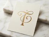 [Laser cut and engrave] 6 Elegant Letter T Monogram Logos