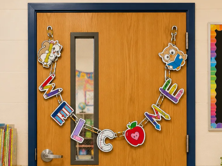 Classroom Welcome Garland