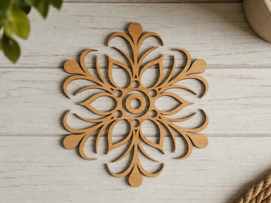 Christmas Snowflake - Laser Cutting Design