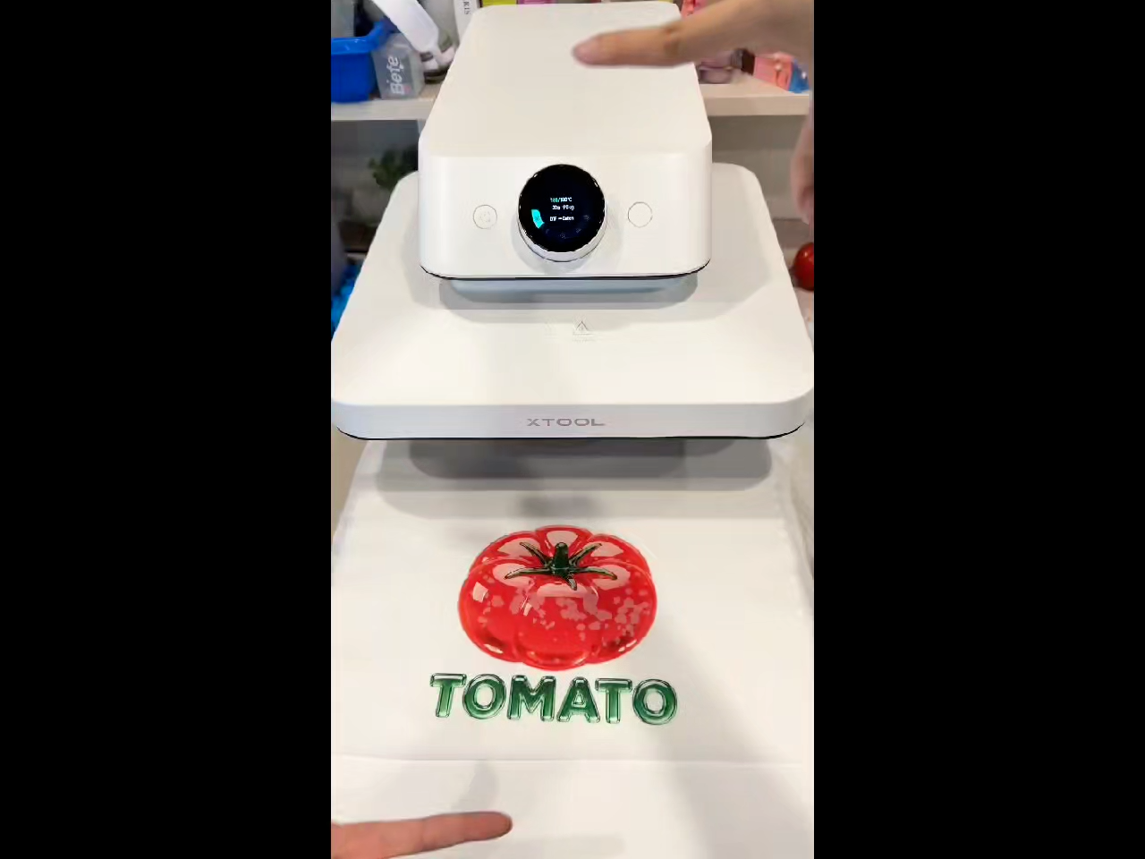 Fresh Tomato Graphic DTF Transfer Printed T-shirt