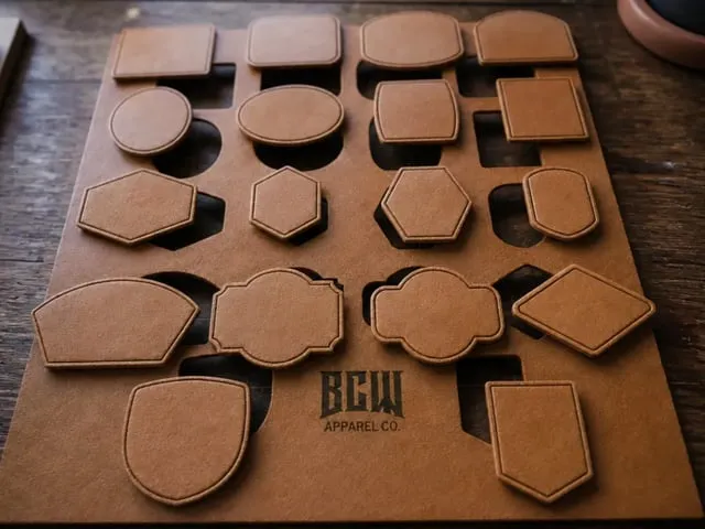 Hat Patch Shape Assortment