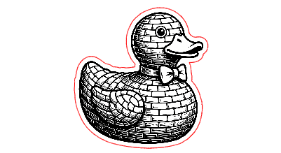 rubber duck ziegelstein.xs