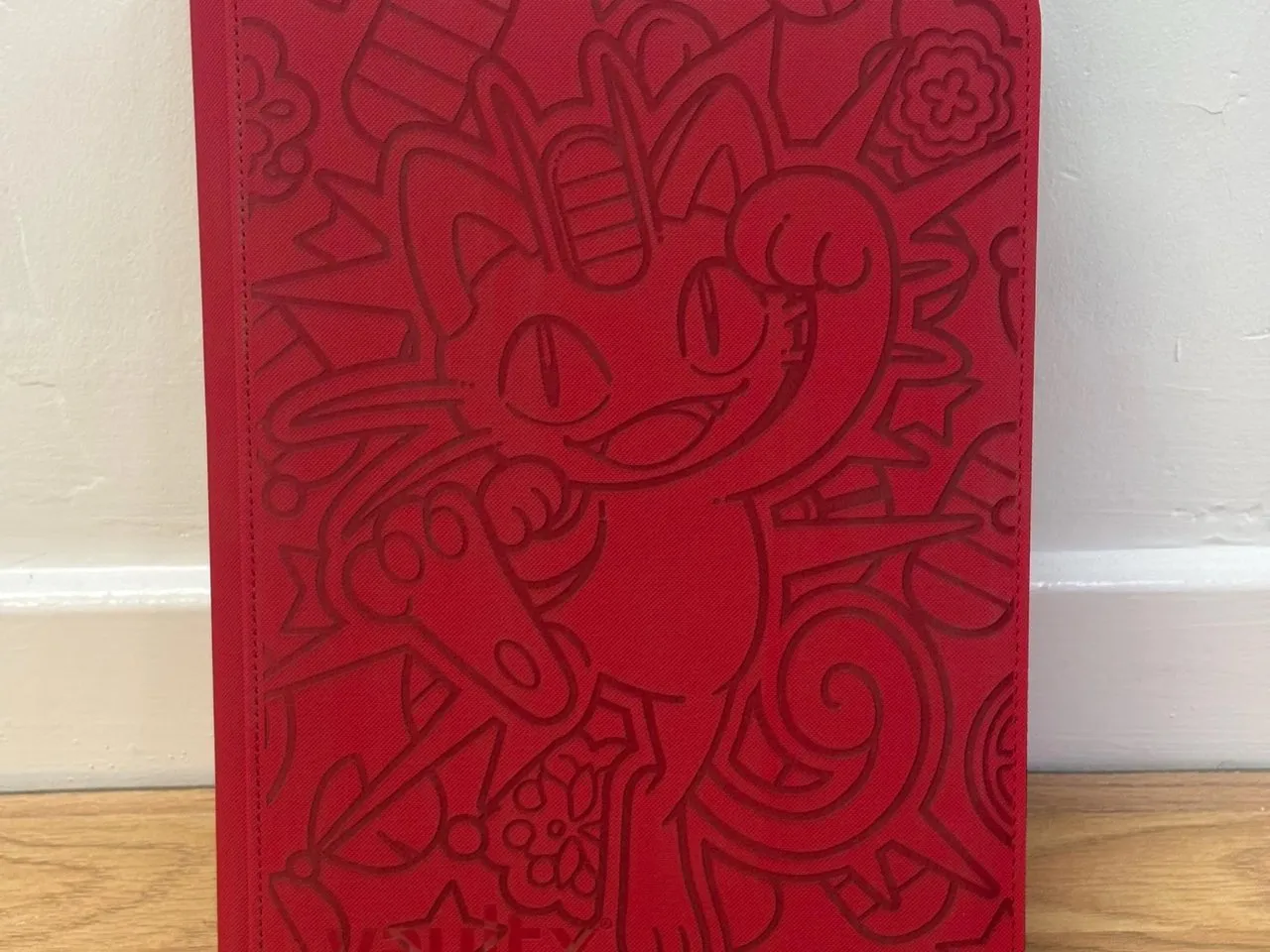 [Other] Red Notebook Featuring Meowth Character Illustration