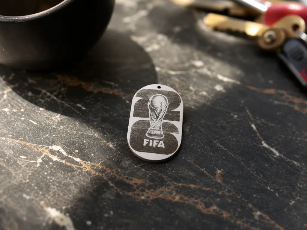 FIFA World Cup 2026 Commemorative Keychain Tag