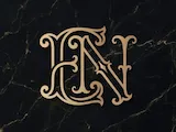 [Laser cut and engrave] EN Elegant Wedding Monogram – Refined Interlocked Couple Initials for Laser Cut Signs, Cake Toppers, Invitations & Engraving