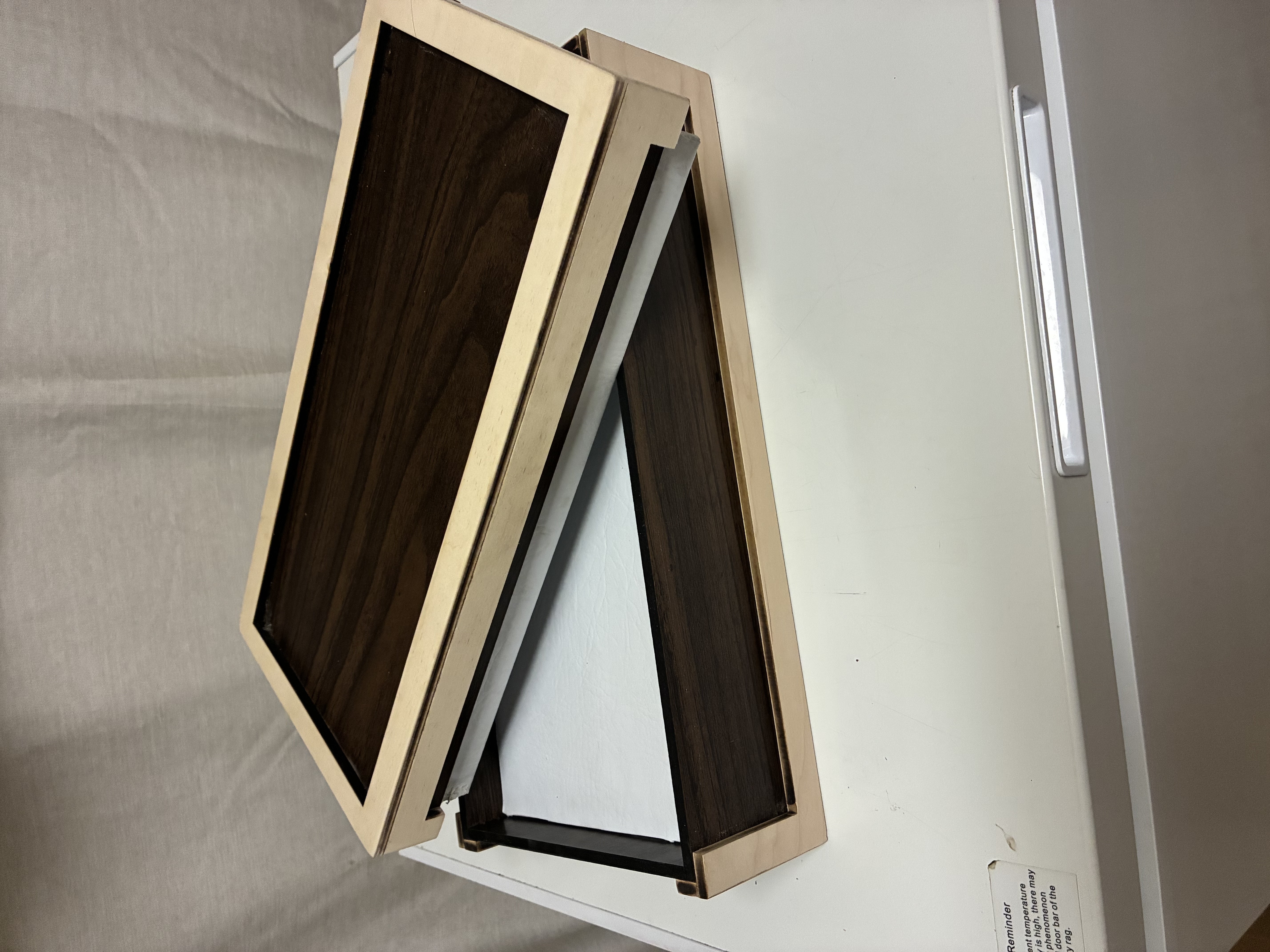 [Laser cut and engrave] Wedding Knife/Server with Keepsake Box